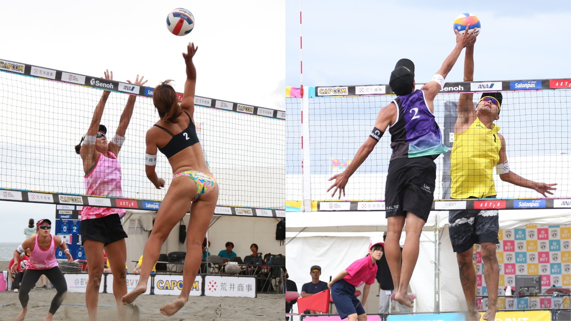 「ジャパンビーチバレーボールツアー2025 第1戦 平塚大会」女子準決勝・決勝