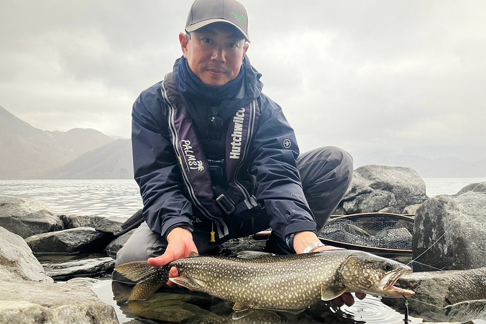 椰子の木釣査隊 淡水部 5　HITOSHIが超大型トラウトが生息する洞爺湖を釣査！