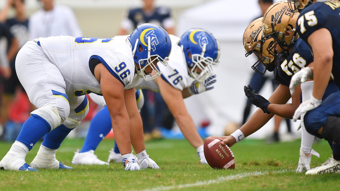 「関西学生アメリカンフットボール 2025」<第1節>関西大学 vs 京都大学(8.28MKタクシーフィールドエキスポ)