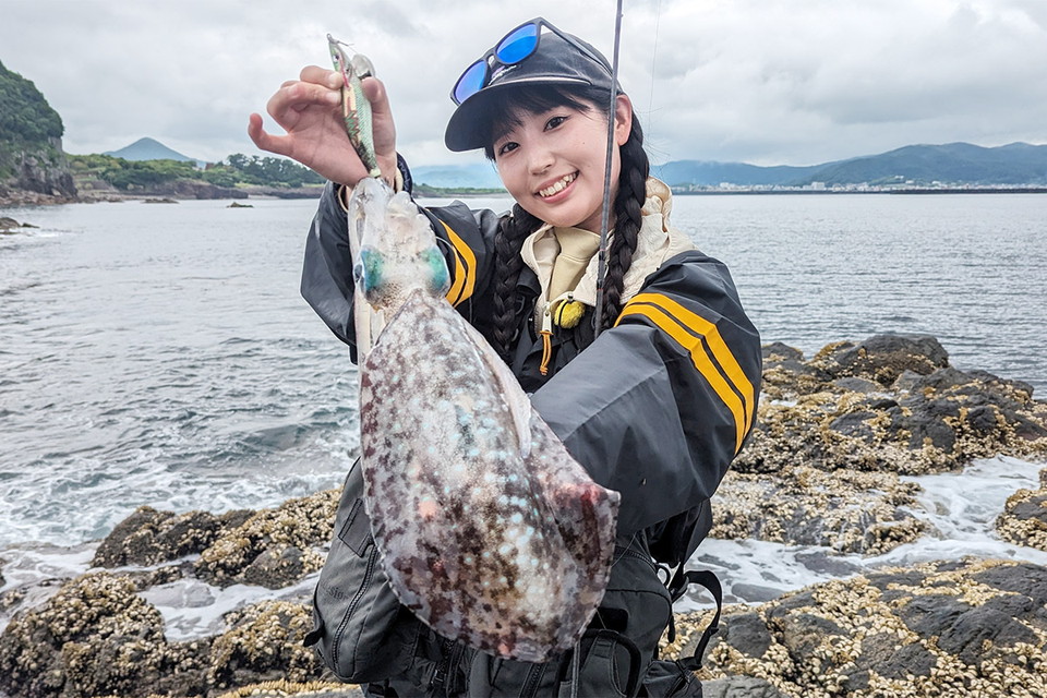 とことんエギパラダイス 169 由佳おねぃさんがティップランエギングに挑む!