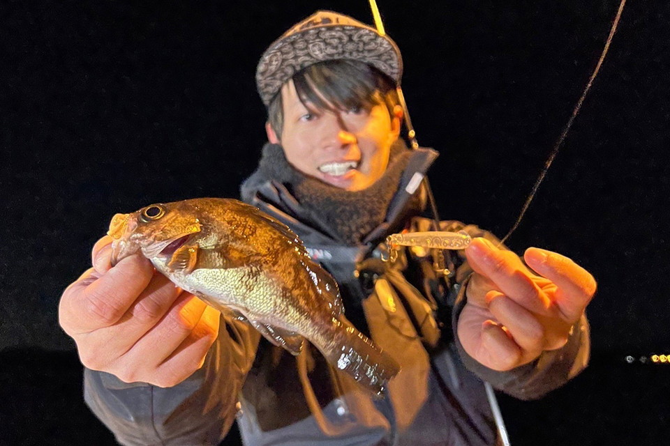 海と青の物語 25　冬の宗像大島でメバル・アジを狙ったライトゲームを楽しむ