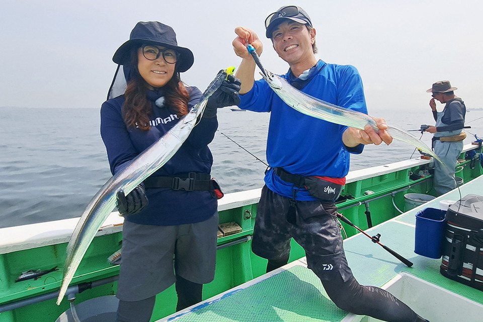 沖釣りノトビラ 5 沖釣りのスペシャリスト二人がテンヤタチウオのトビラを開く