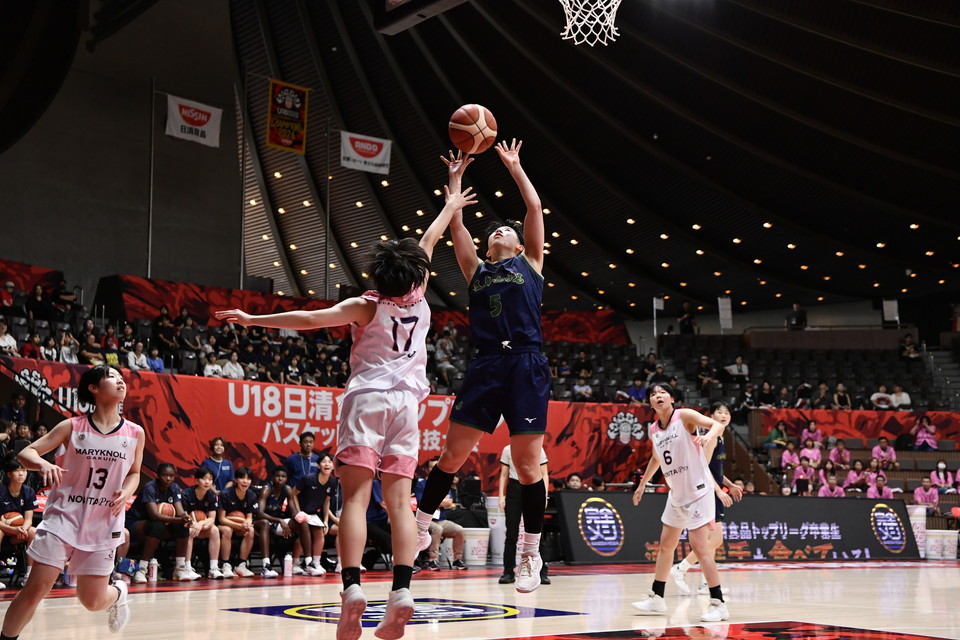 「U18日清食品トップリーグ バスケットボール競技大会 2026 ディビジョン1」～女子～第1試合／第2試合（11.14国立代々木競技場第一体育館）
