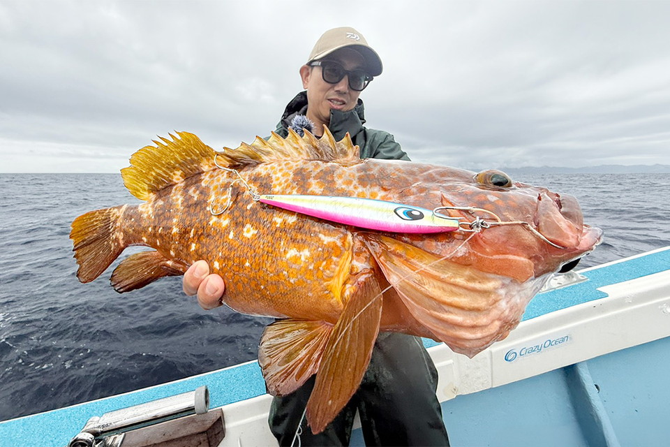Dz SALT EDGE 7　上達のヒントが盛りだくさん！鳥取県境港沖での根魚ジギング