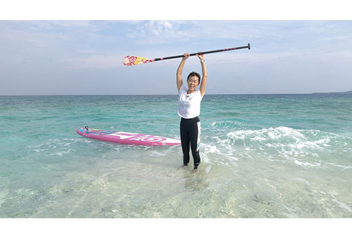 田中律子の旅するSUP