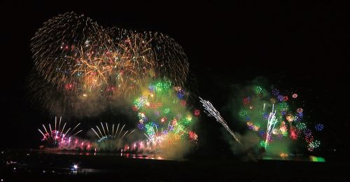 テレビで『花火大会』