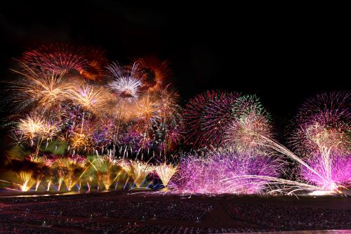 テレビで花火大会_ぎおん柏崎まつり海の大花火大会2025②