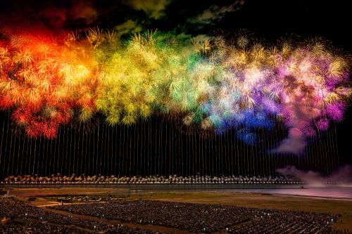 テレビで花火大会_ぎおん柏崎まつり海の大花火大会2025①